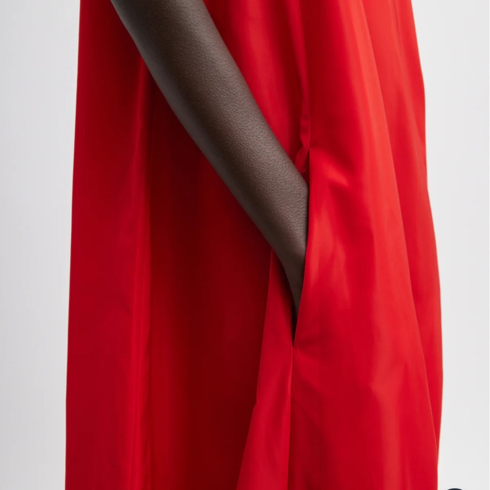 Tibi Italian Sporty Nylon Jalouise Dress - Picture 4 of 7